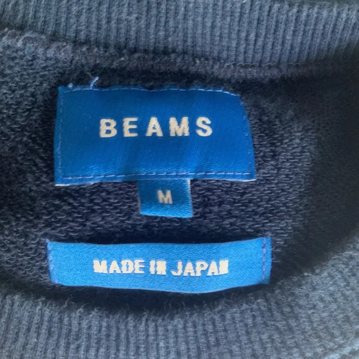 M 빔즈 beams 티셔츠 made in Japan