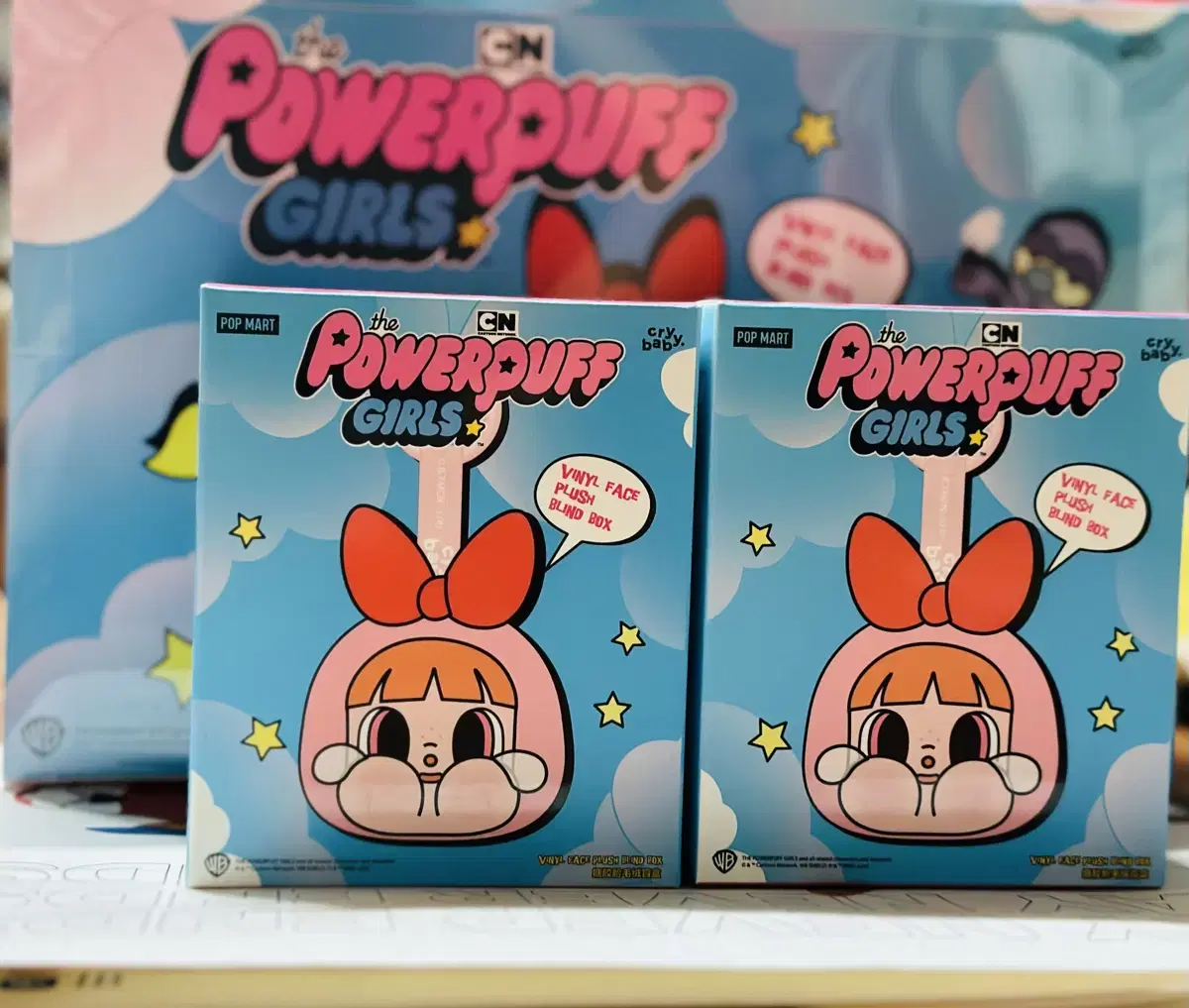 2 Crybaby x Powerpuff Girls series keyring 