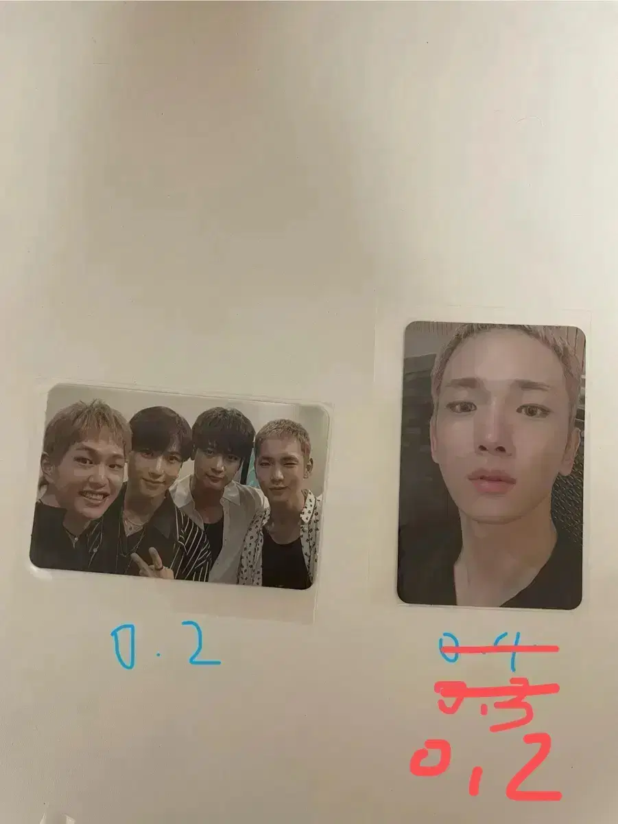 Shinee pickup photocard