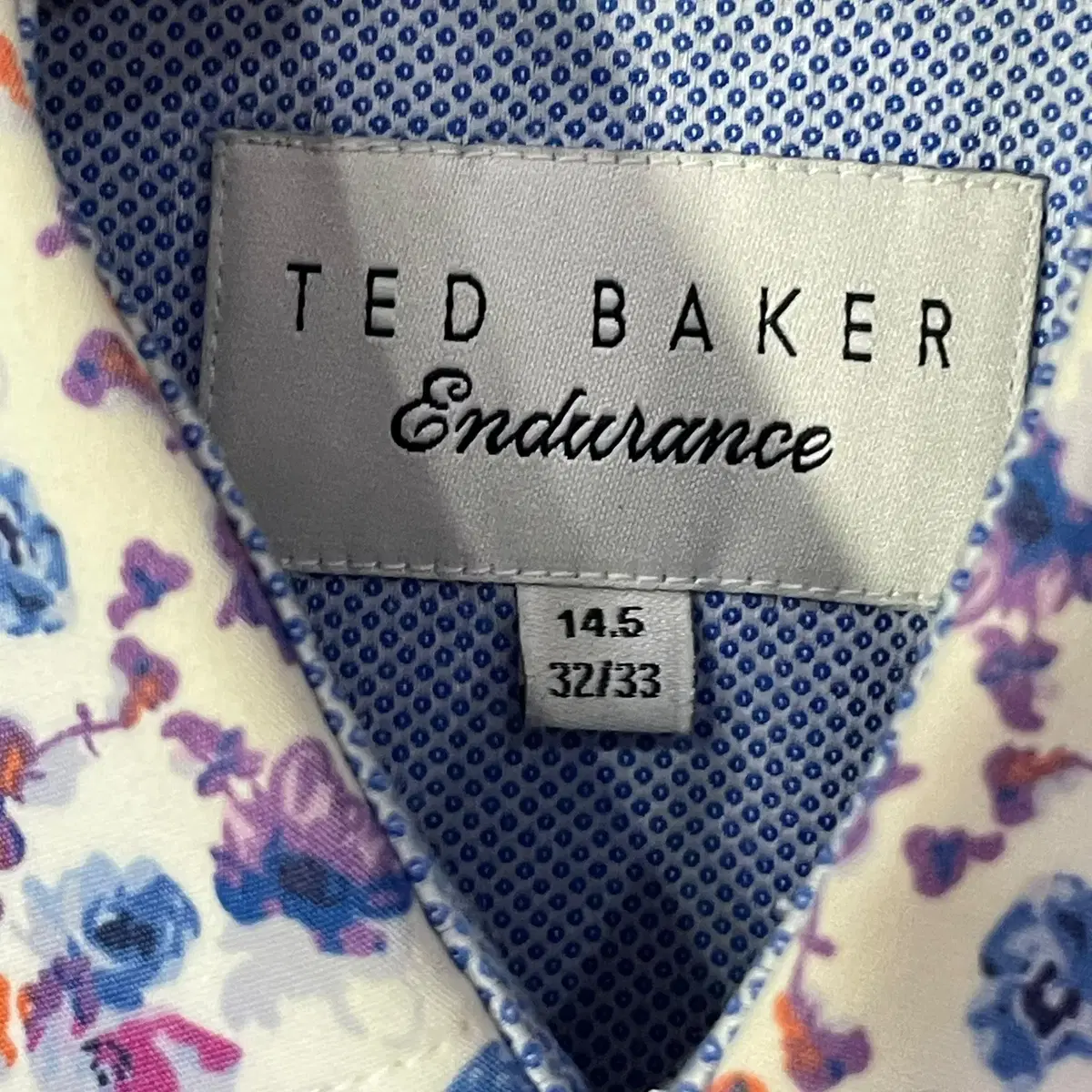 만원샵 TED BAKER 플로럴 프린팅 셔츠