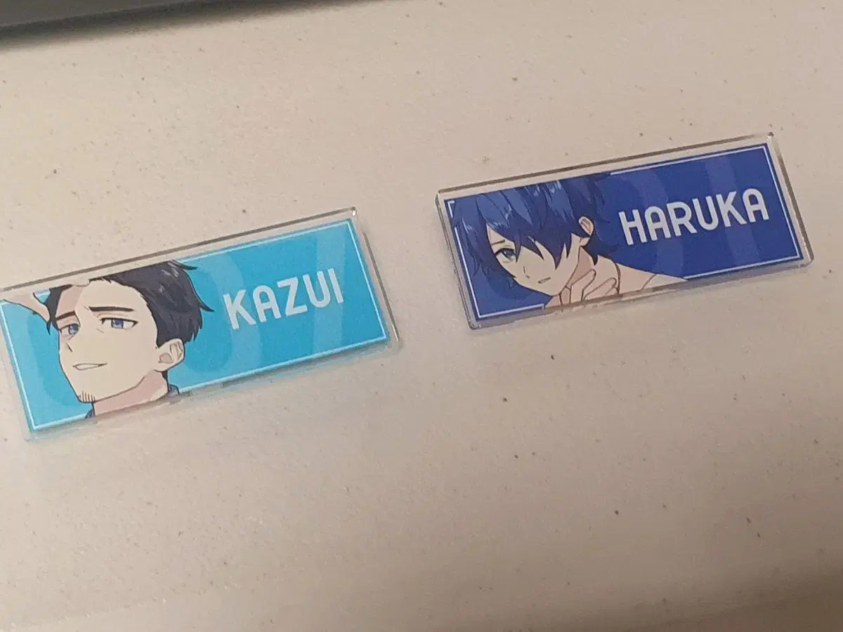 Milgram acrylic Name Badge Haruka Kazui