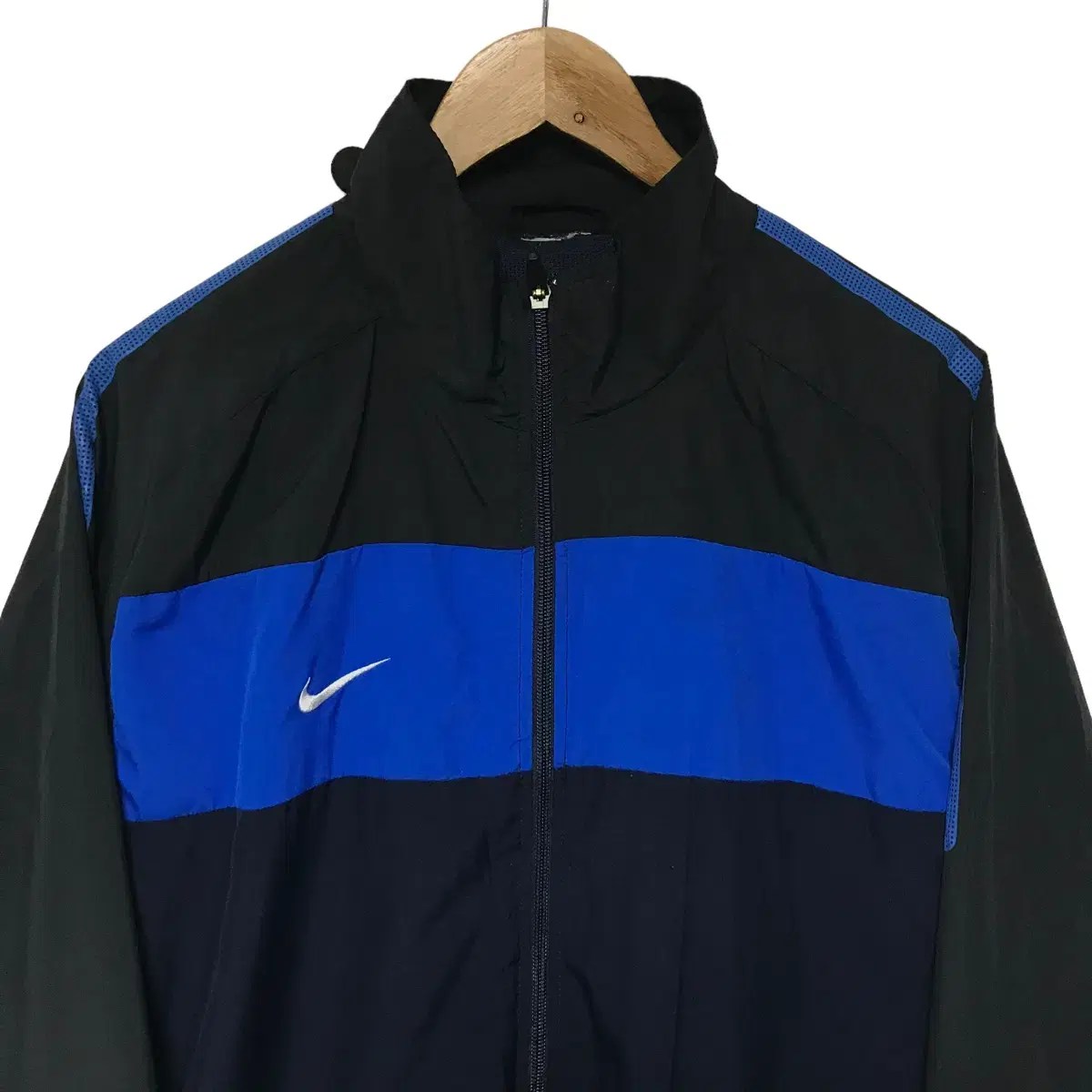 Nike Navy Overfit Windbreaker