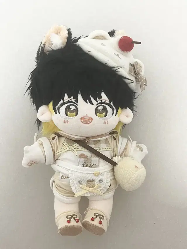 블루록 바치라 메구루 솜인형+우블 20cm 곰곰푸딩 옷