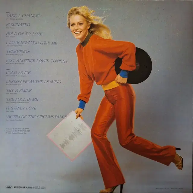 수입반/ Cheryl Ladd - Take a chance LP