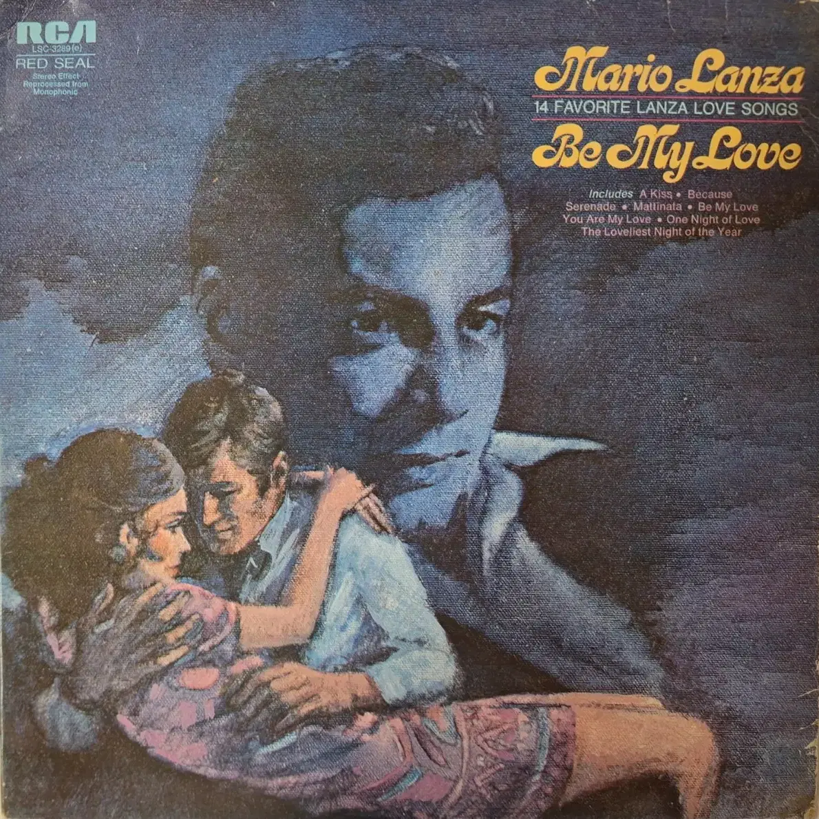 국내라이센스반/Mario Lanza - Be my Love LP