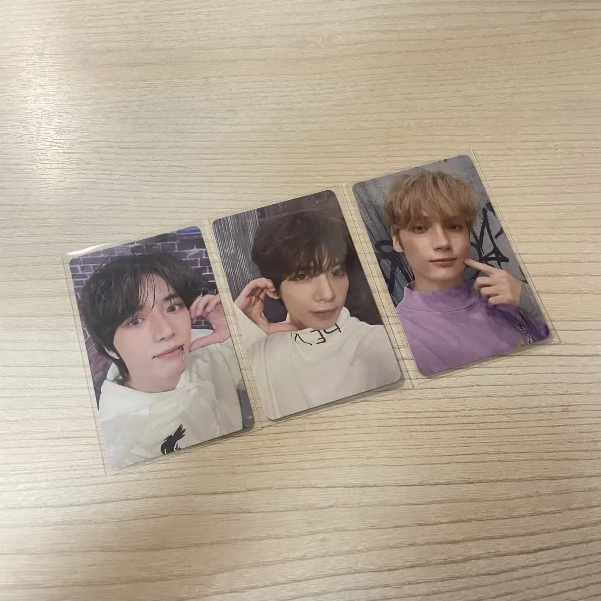 txt txt chikai universal ld photocard beomgyu taehyun hueningkai