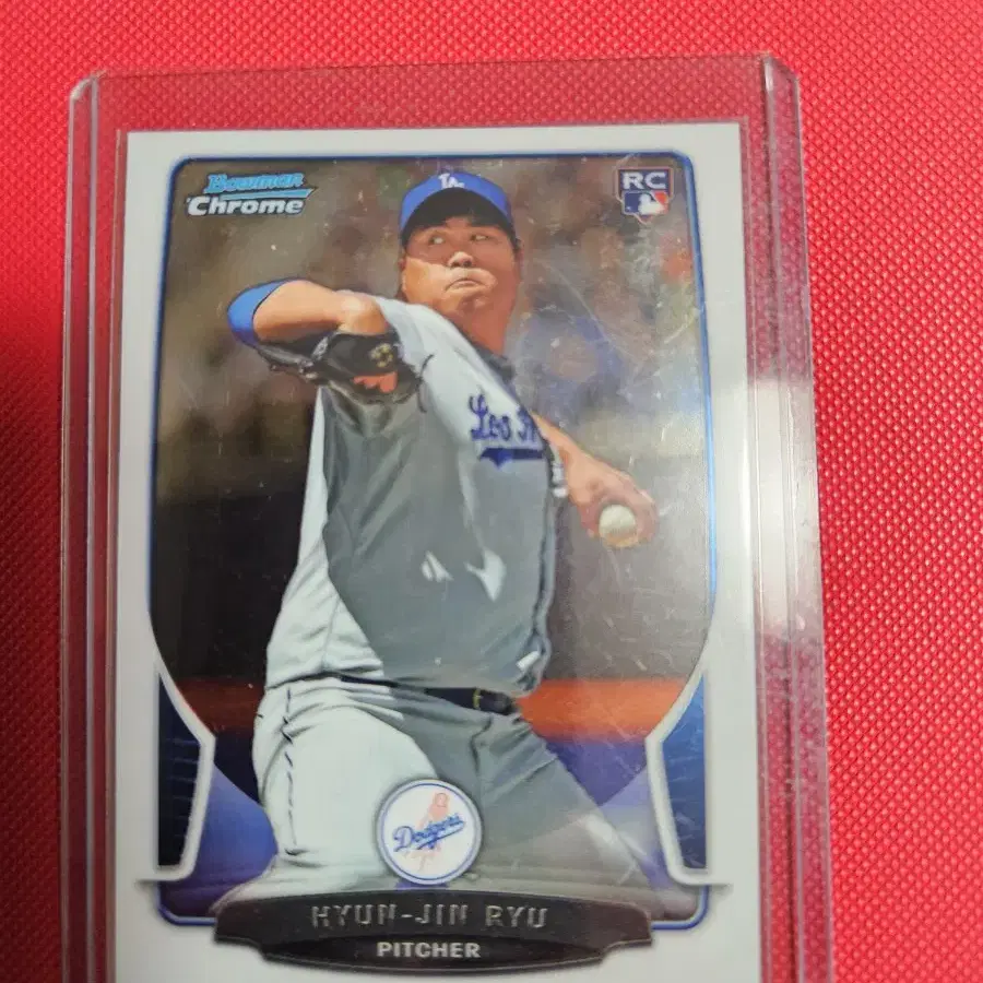 류현진 2013 bowman chrome 루키 카드