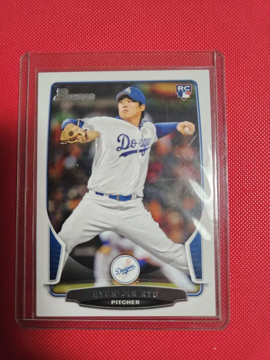 류현진 2013 bowman 루키카드