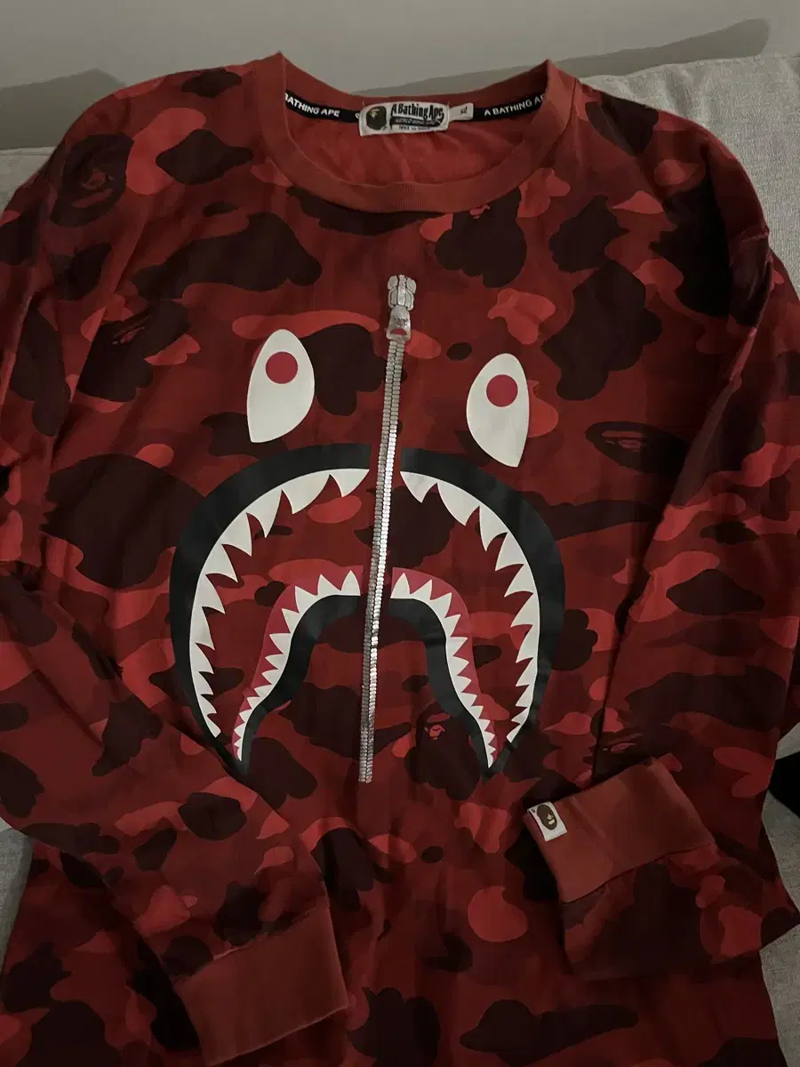 Vape Red Shark Long Sleeve