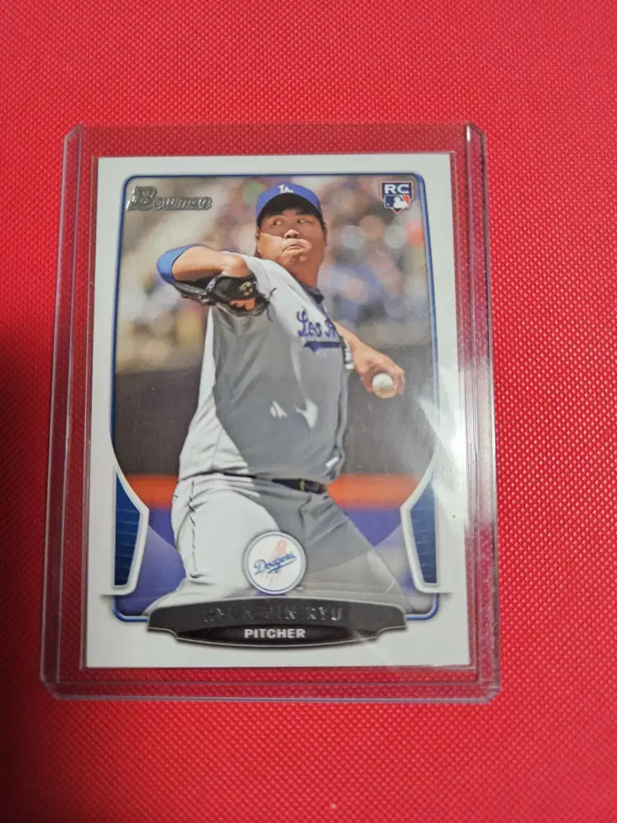 류현진 2013 bowman 루키 카드