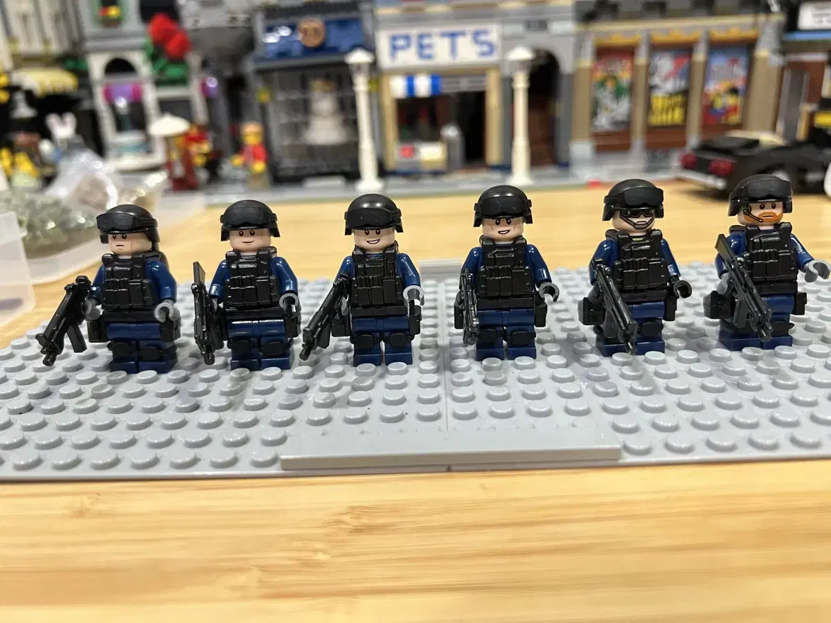 LEGO Police Commando Figure