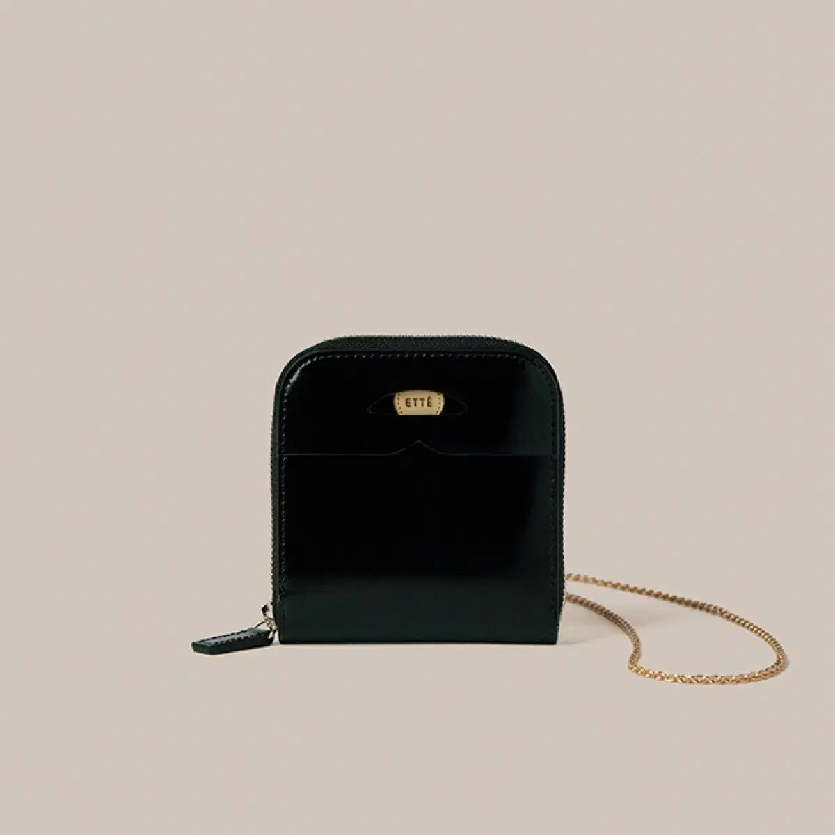 ETTE 애테 - PENNY MICRO BAG_PATENT BLACK