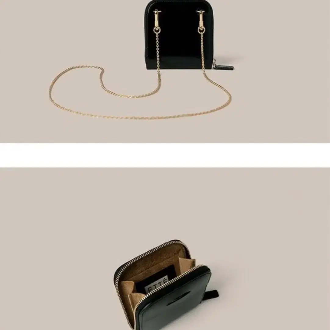 ETTE 애테 - PENNY MICRO BAG_PATENT BLACK