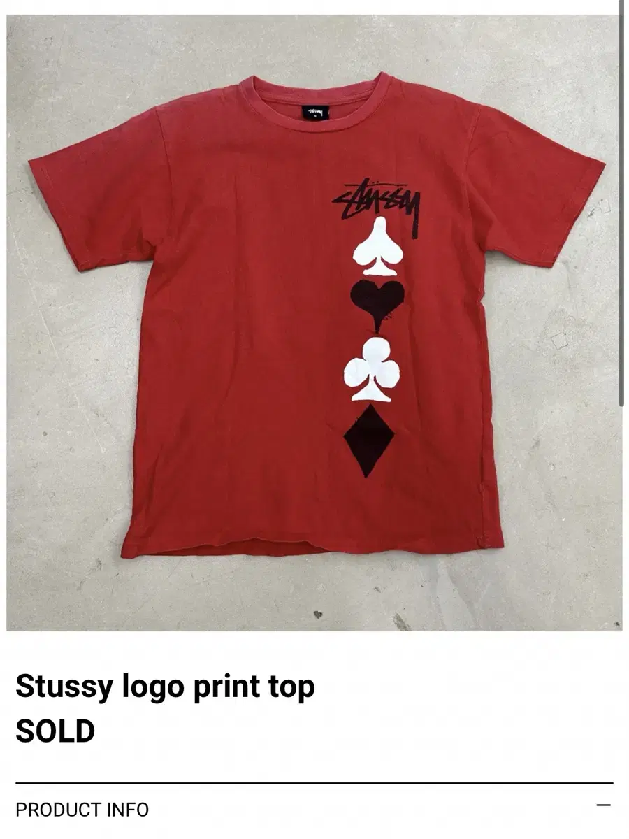 Id vintage stussy T