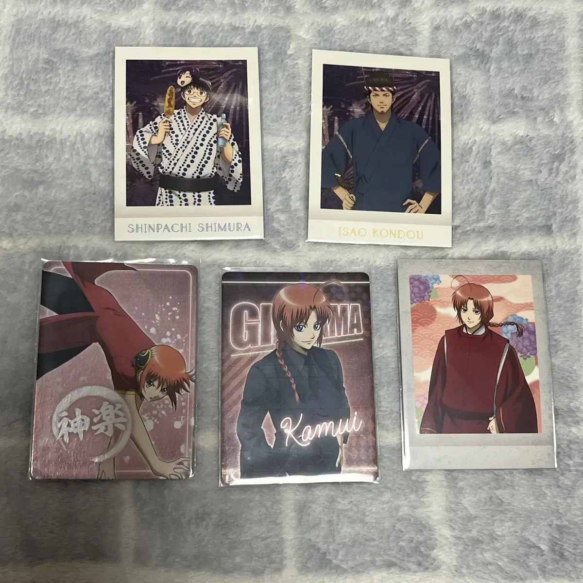 Gintama photocard sells