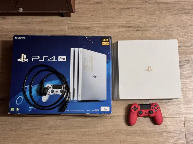 ps4 pro 화이트 1tb 판매합니다