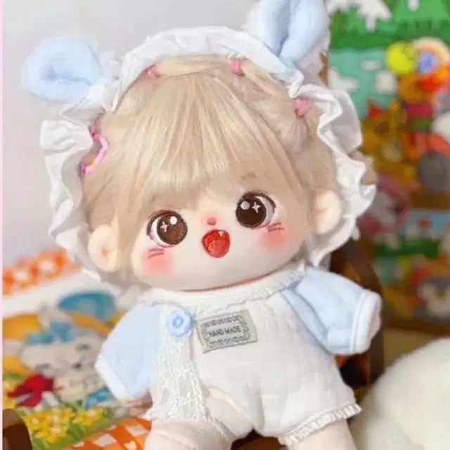 20cm 15cm 10cm 솜인형 옷 베이비 바디슈트 2종세트