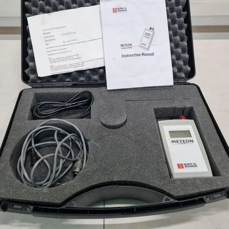 KIPP&ZONEN METEON Data Logger 조도계.