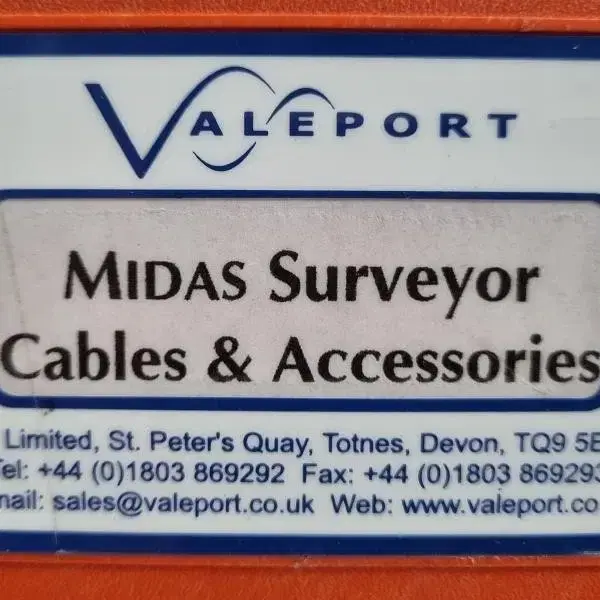 Valeport Midas Surveyor 케이블/악세사리.