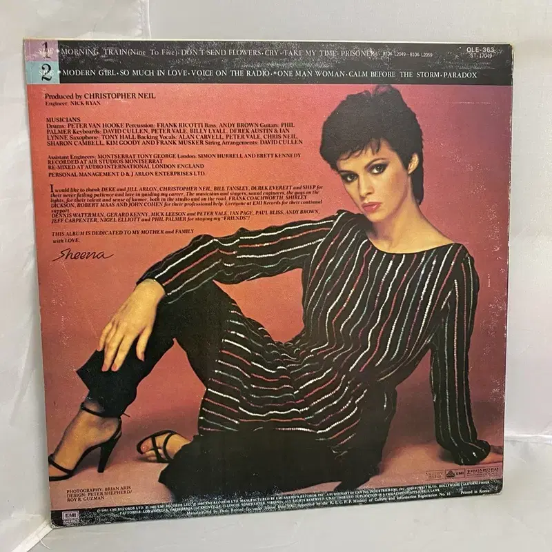 SHEENA EASTON  LP / AA4151