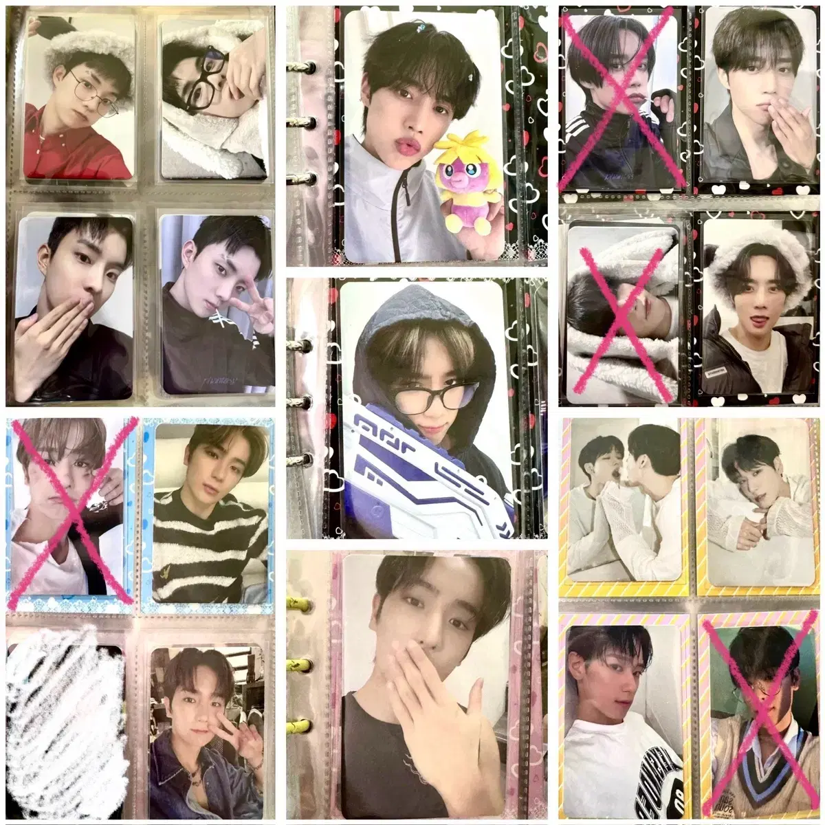 Bulk! the boyz hyunjae juyeon q sunwoo photocard unreleased photocard Puppy Rabbit Mediheal Water Gun