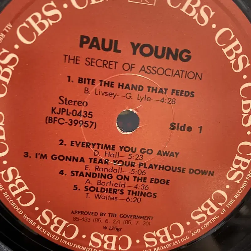 PAUL YOUNG  LP / AA4163