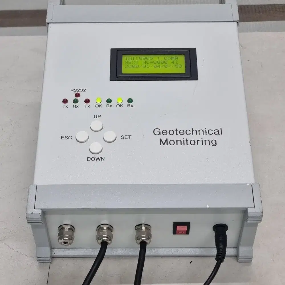 지반정보 모니터링  Geotechnical Monitoring.