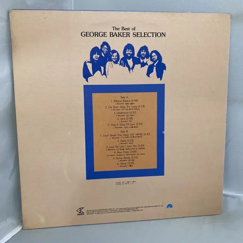 GEORGE BAKER  LP / AA4172