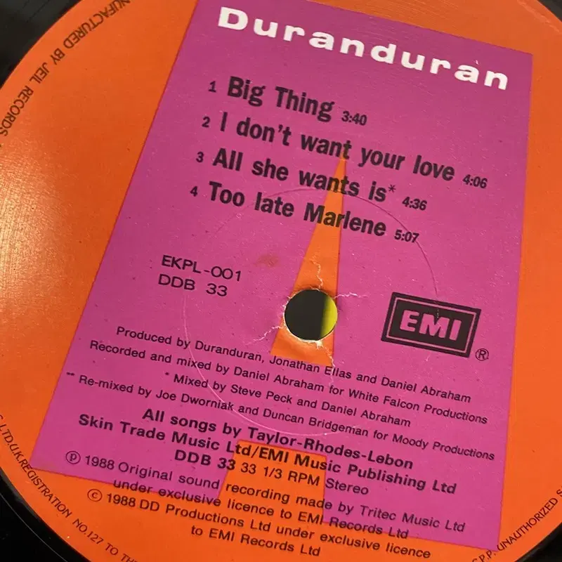 DURAN DURAN LP / AA4179