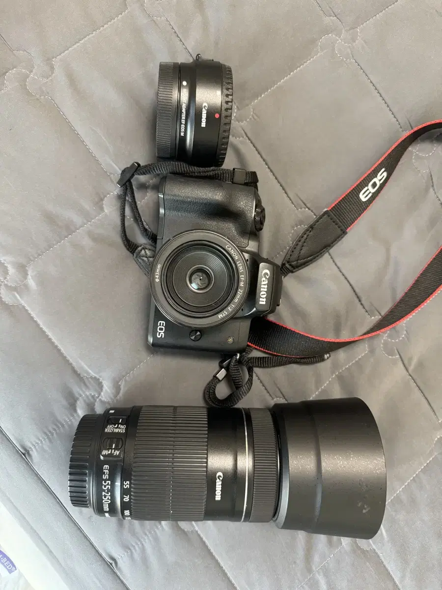 캐논 m-50, ef-m 22mm, 헝그리망원, eos-m 마운트 팝니다