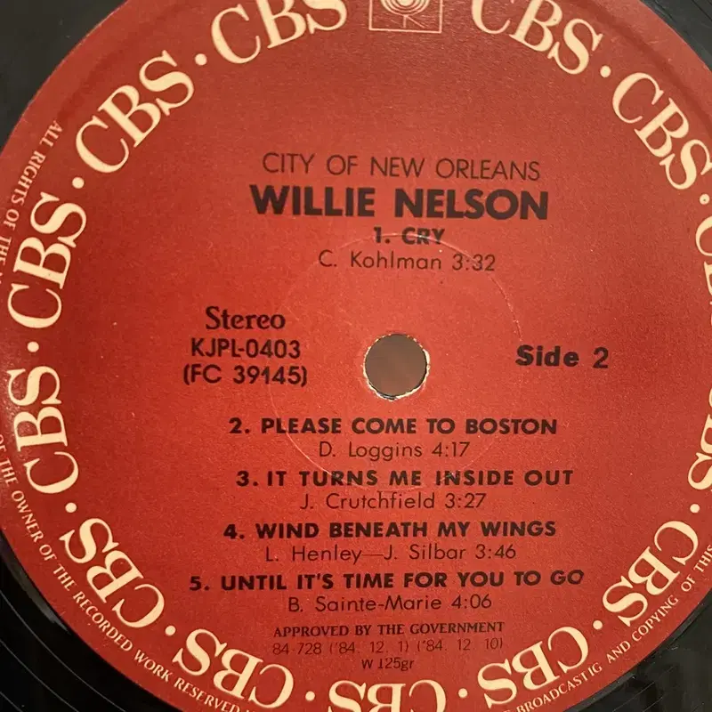 WILLIE NELSON LP / AA4196