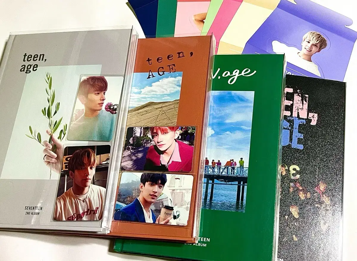 Seventeen Applause album Teen Age Omnibus bulk Includes Composition wts dk Set