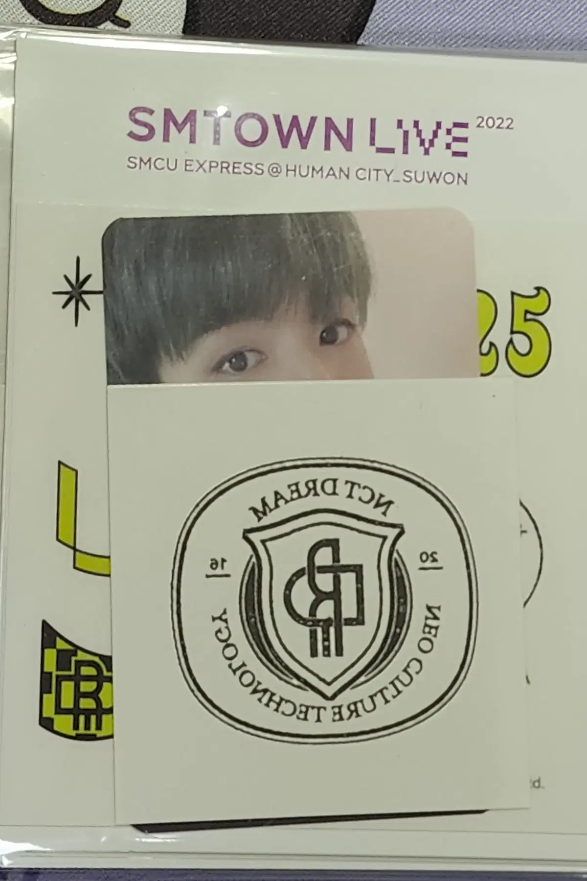 NCT Dream jeno Suwon Shumkorn Tattoo Sticker Photocard