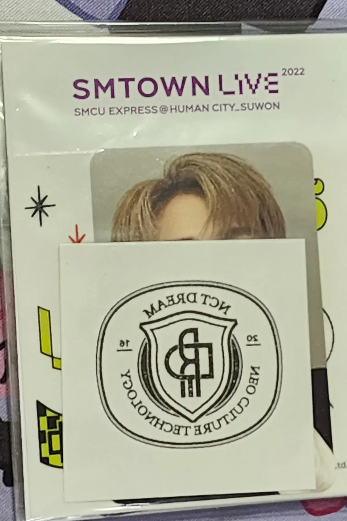 NCT Dream jaemin Suwon Shumkorn Tattoo Sticker Photocard