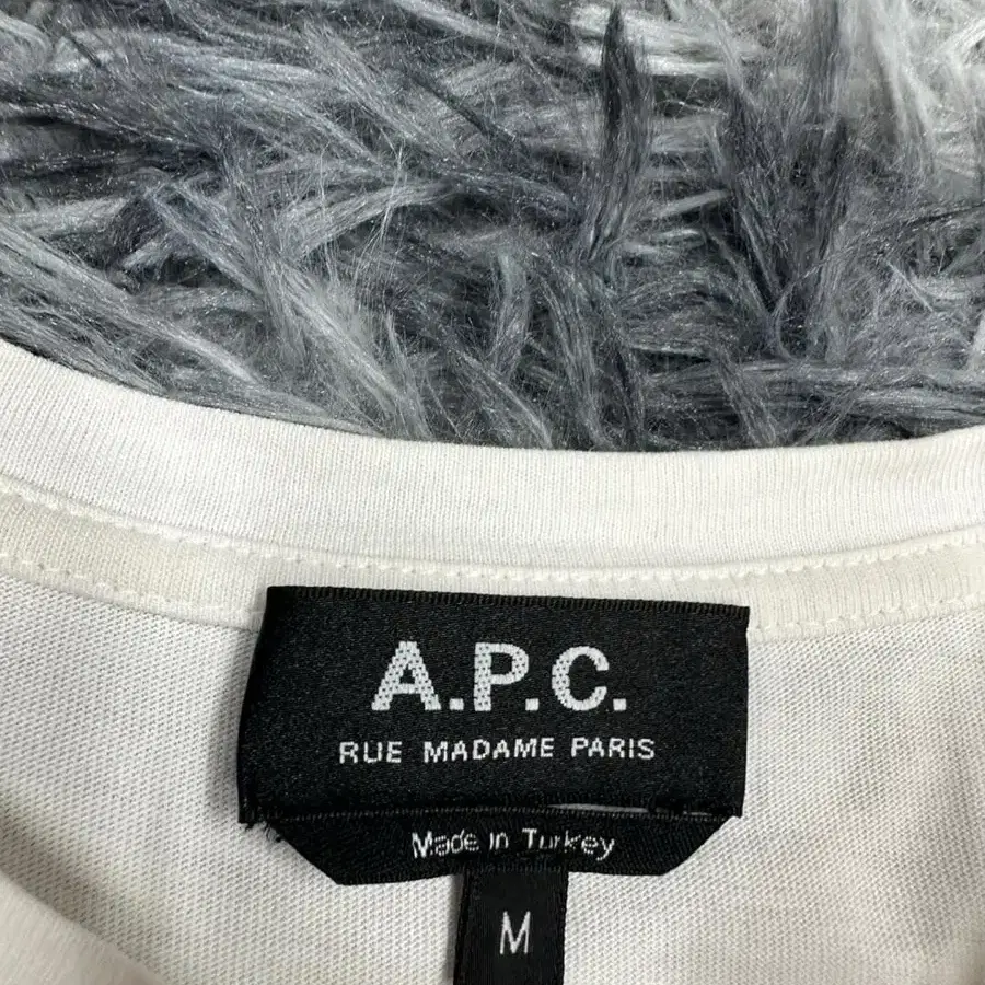 APC 아페쎄 화이트 반팔티(M)