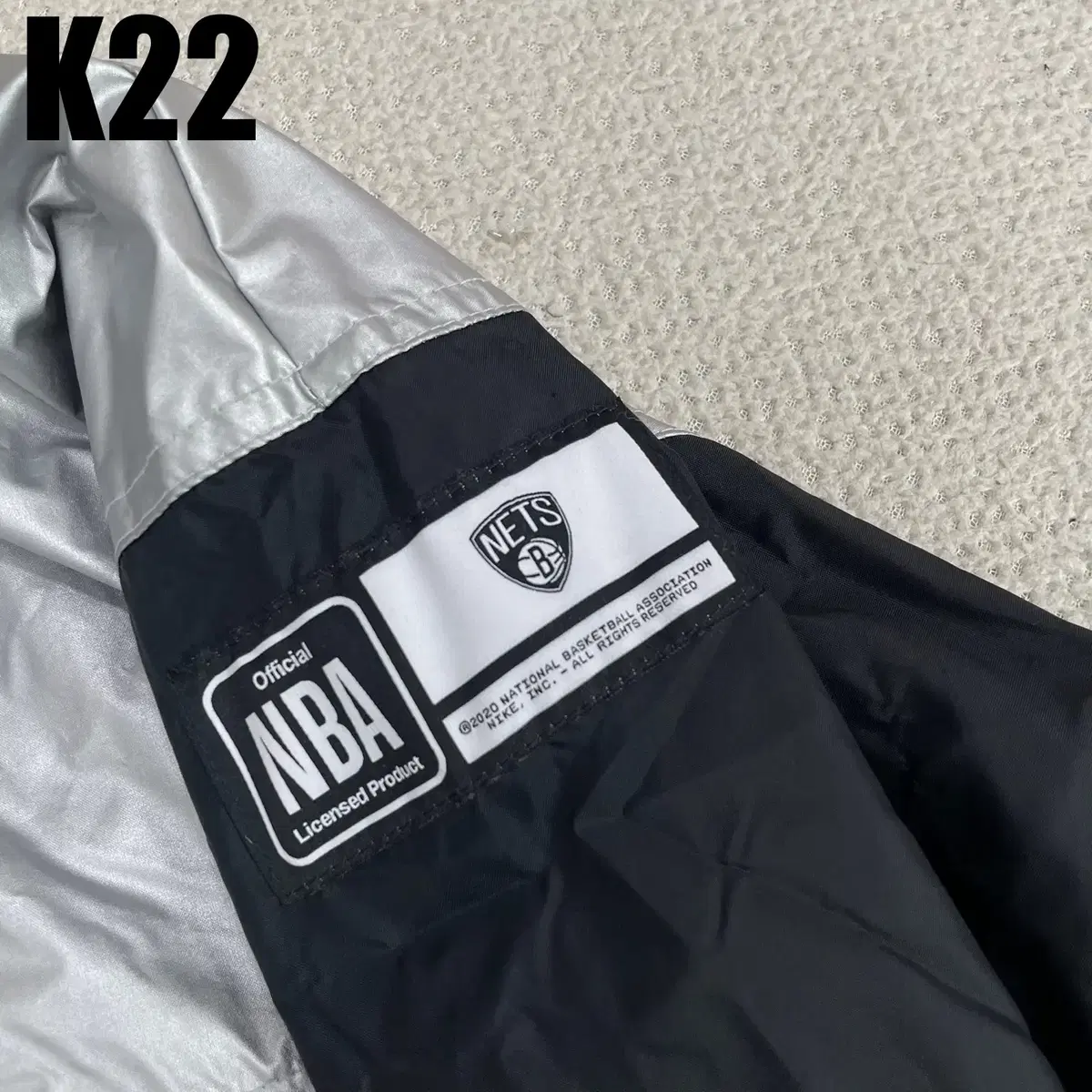 [XL] 신형 나이키  NBA LA Lakers 윈드브레이커 자켓 K22