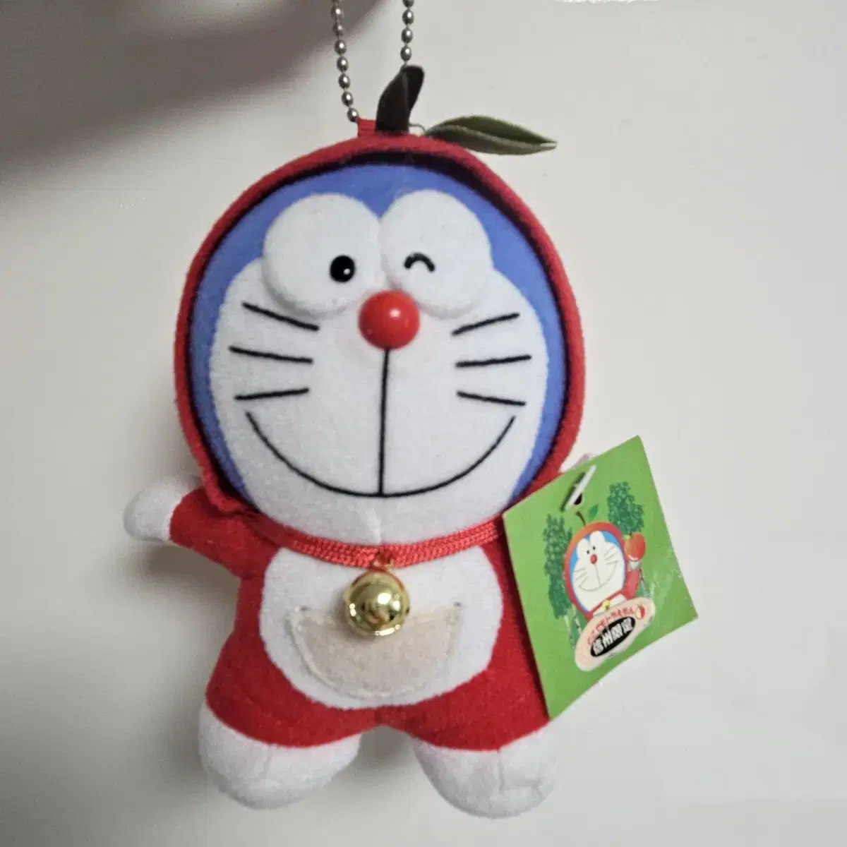 Doraemon rattle doll keyring