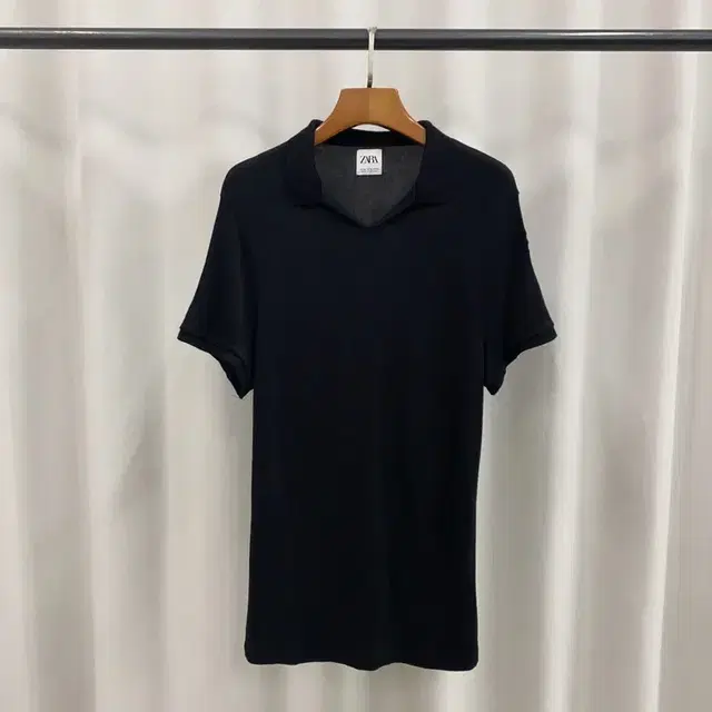 자라 ZARA 니트 반팔카라티 85 S01790