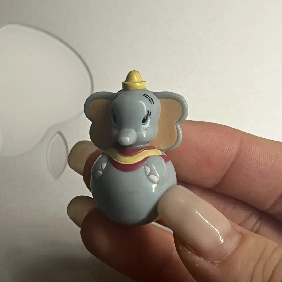 Japanese Vintage Disney Baby Elephant Dumbo the Ostrich Mini Figure