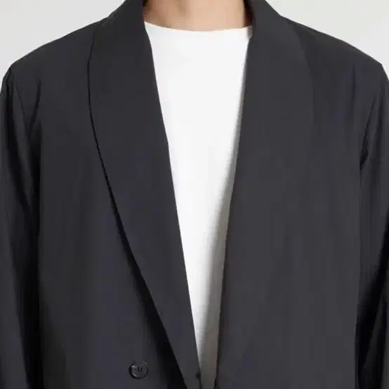 (마지막 가격 내림)유스 shawl collar jacket black