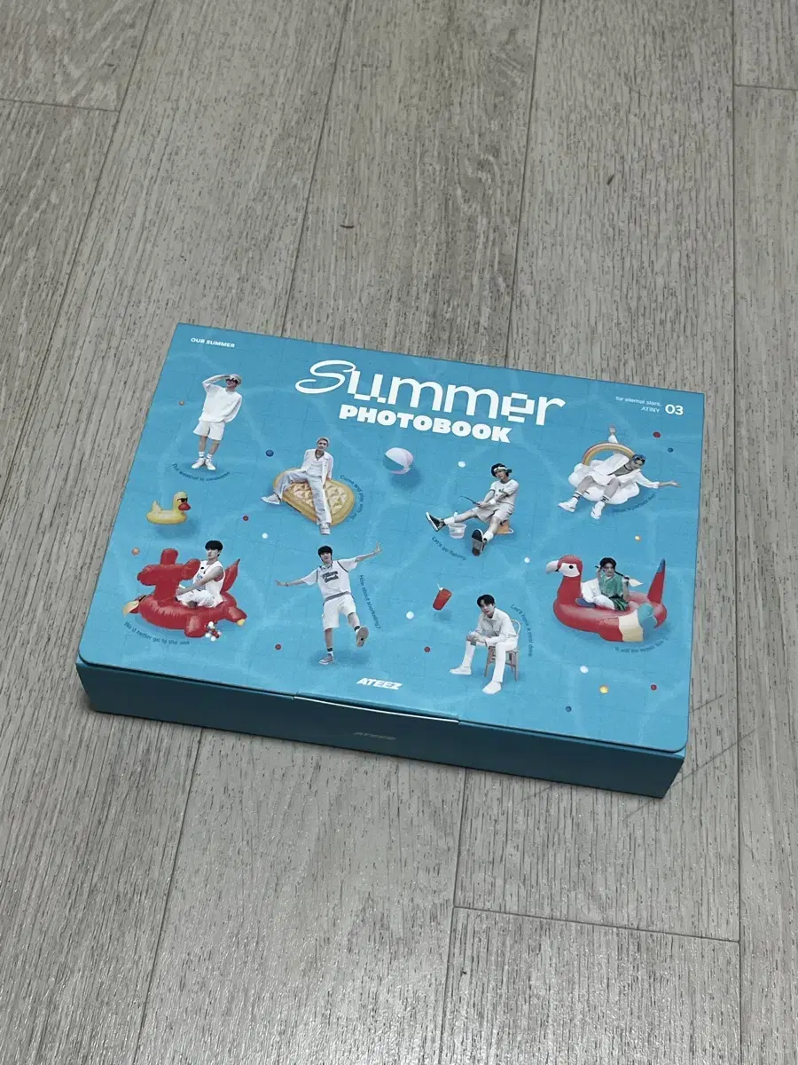 ATEEZ ateez SUMMER photobook sells