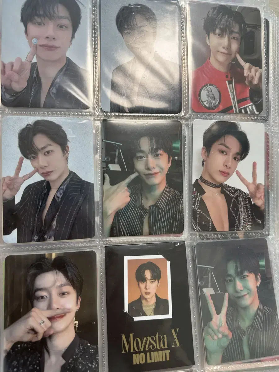 Monsta x photocard WTS