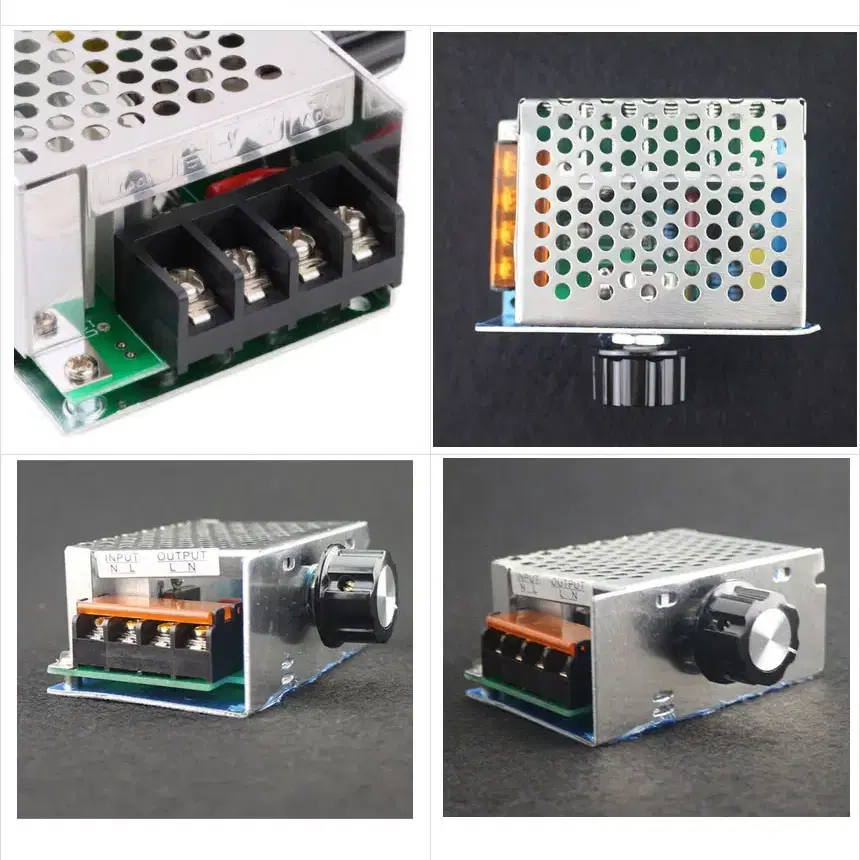 속도제어기 4000w 조광기 디머 송풍기 전등 모터