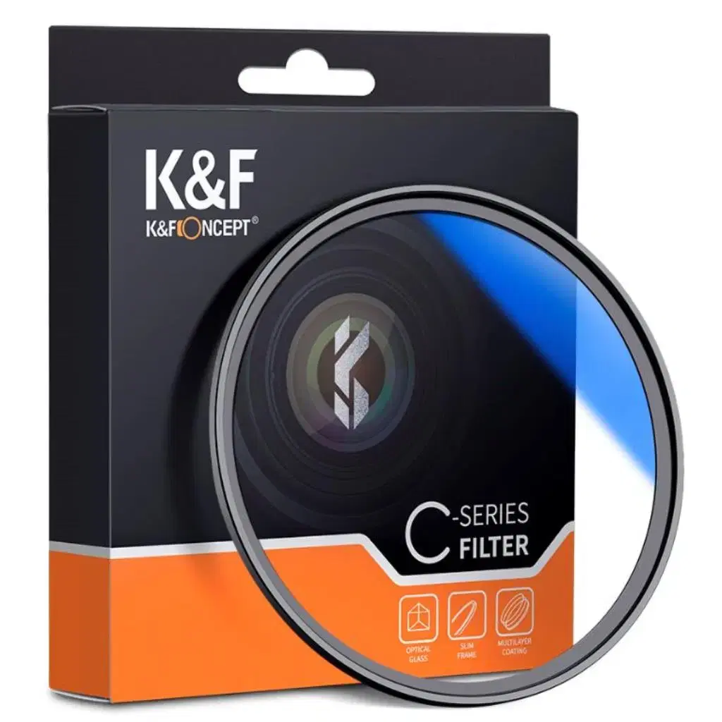 K&F Concept 52mm 블루 코팅 HMC CPL 필터 (새상품)