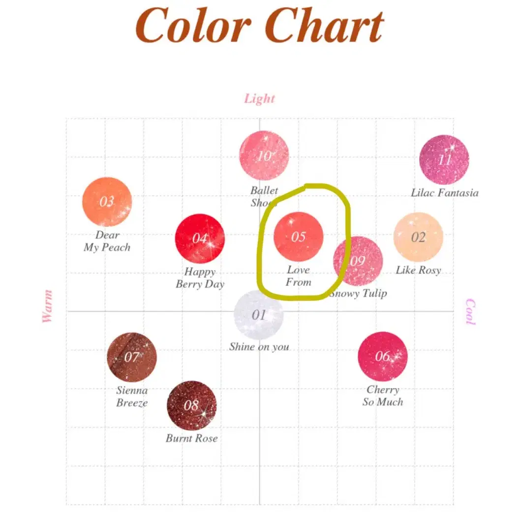 글린트 바이 비디보브 글로우 립밤 05 러브 프롬