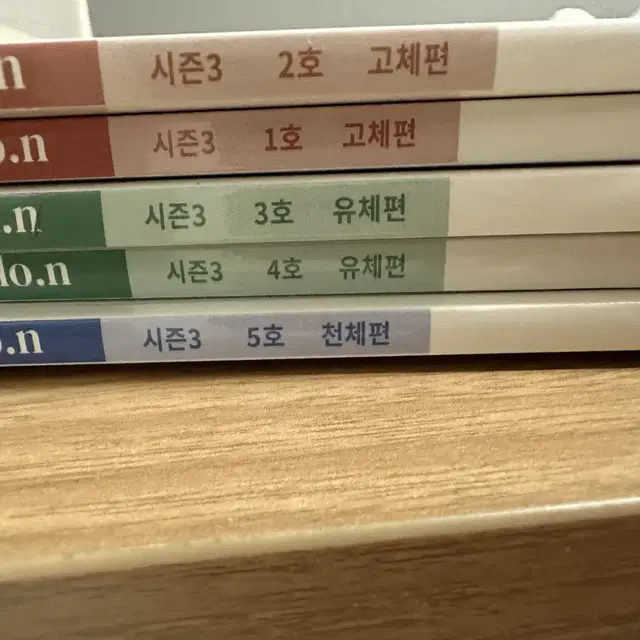 2025 올해 시대인재 지구과학1 이신혁 아폴로 시즌 3, 2-5권