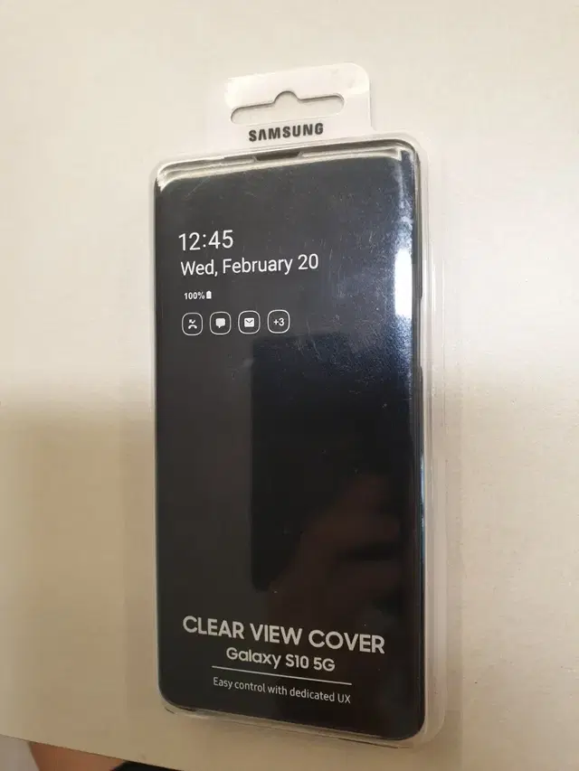 S10 5G clear view cover