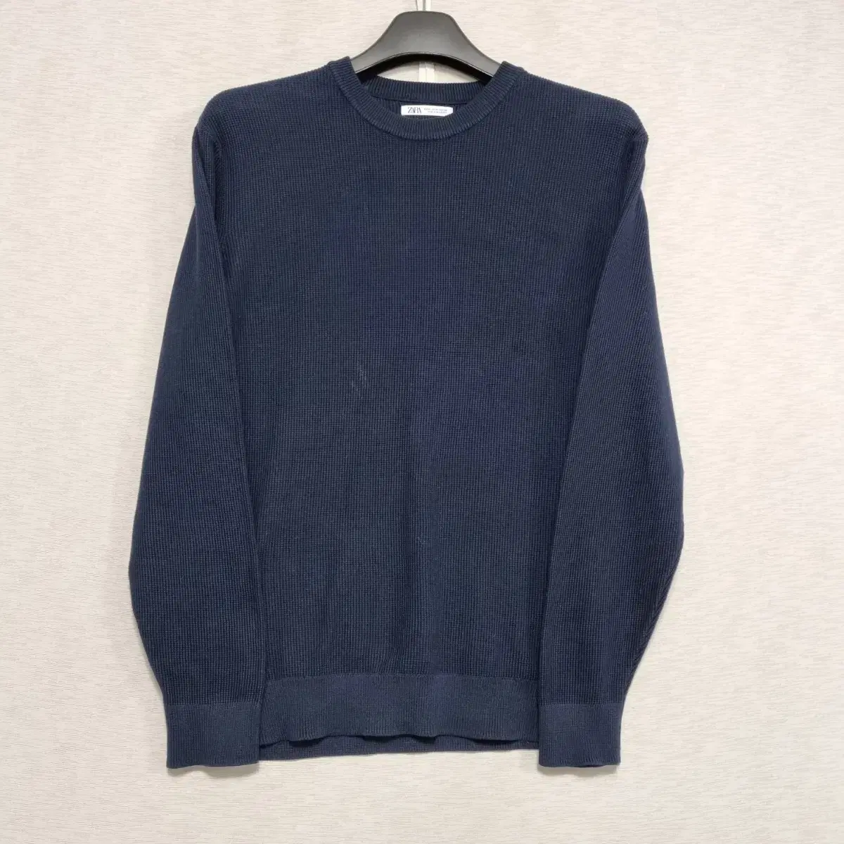 Zara Navy Round Knit Un95-SL100ㅡ0813