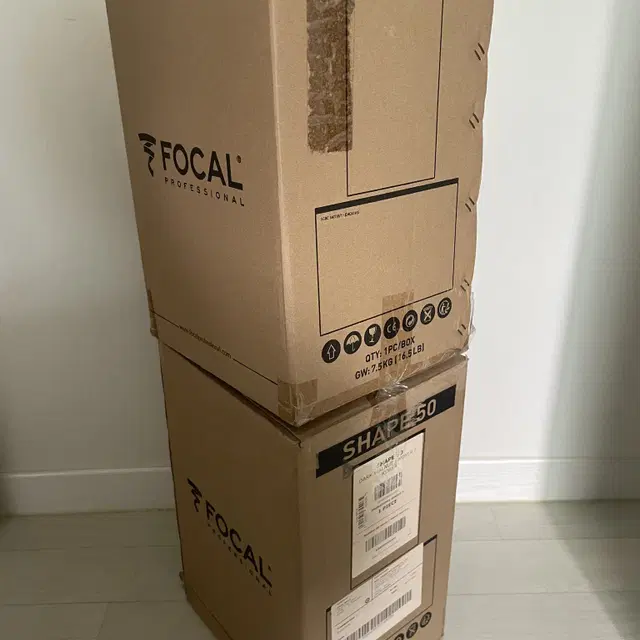 FOCAL SHAPE 50 1조 판매합니다