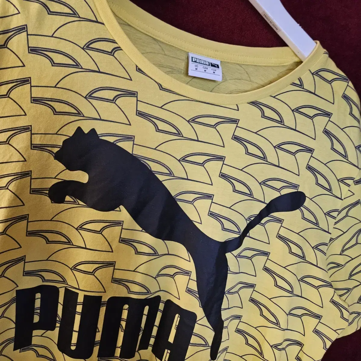 PUMA 푸마 레트로 그레픽 티셔츠 M사이즈(95-100)